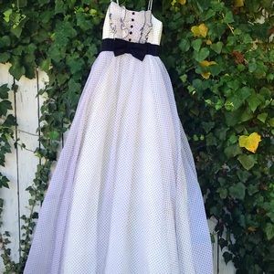 Stunning Authentic Vintage Mike Benet Gown.